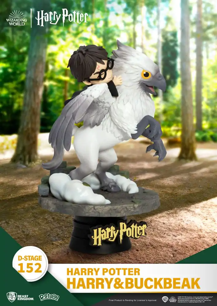 Harry Potter D-Stage PVC Diorama Harry & Buckbeak 16 cm poza produsului