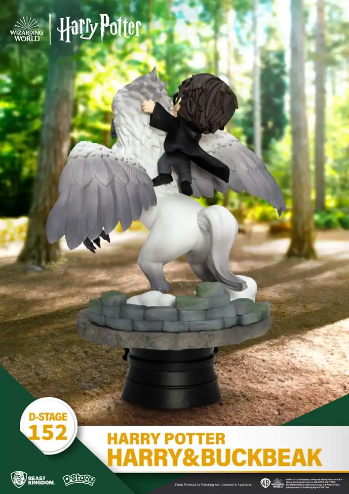 Harry Potter D-Stage PVC Diorama Harry & Buckbeak 16 cm poza produsului