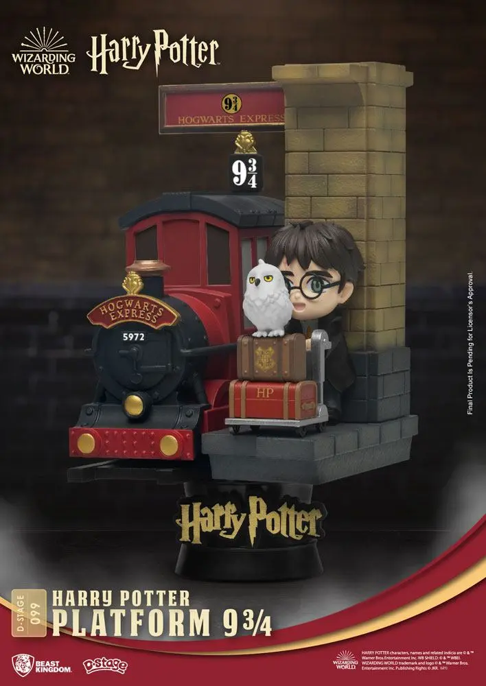 Harry Potter D-Stage Diorama din PVC Platform 9 3/4 Versiune Noua 15 cm poza produsului