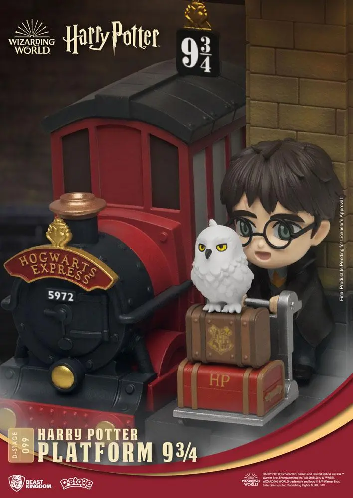 Harry Potter D-Stage Diorama din PVC Platform 9 3/4 Versiune Noua 15 cm poza produsului