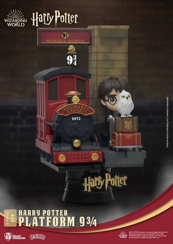 Harry Potter D-Stage Diorama din PVC Platform 9 3/4 Versiune Noua 15 cm poza produsului