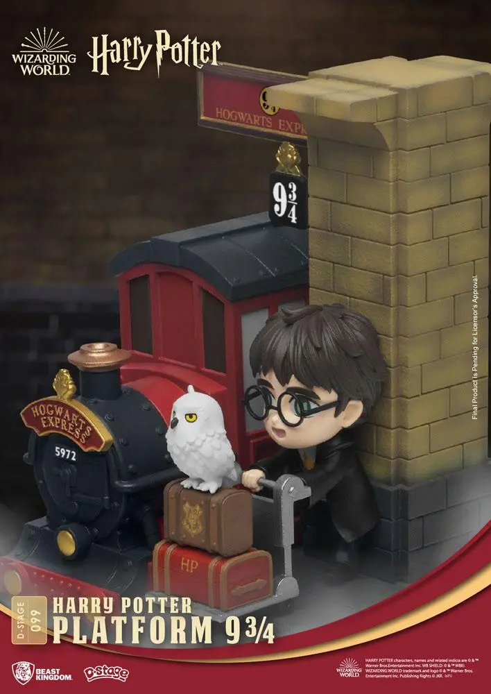 Harry Potter D-Stage Diorama din PVC Platform 9 3/4 Versiune Noua 15 cm poza produsului