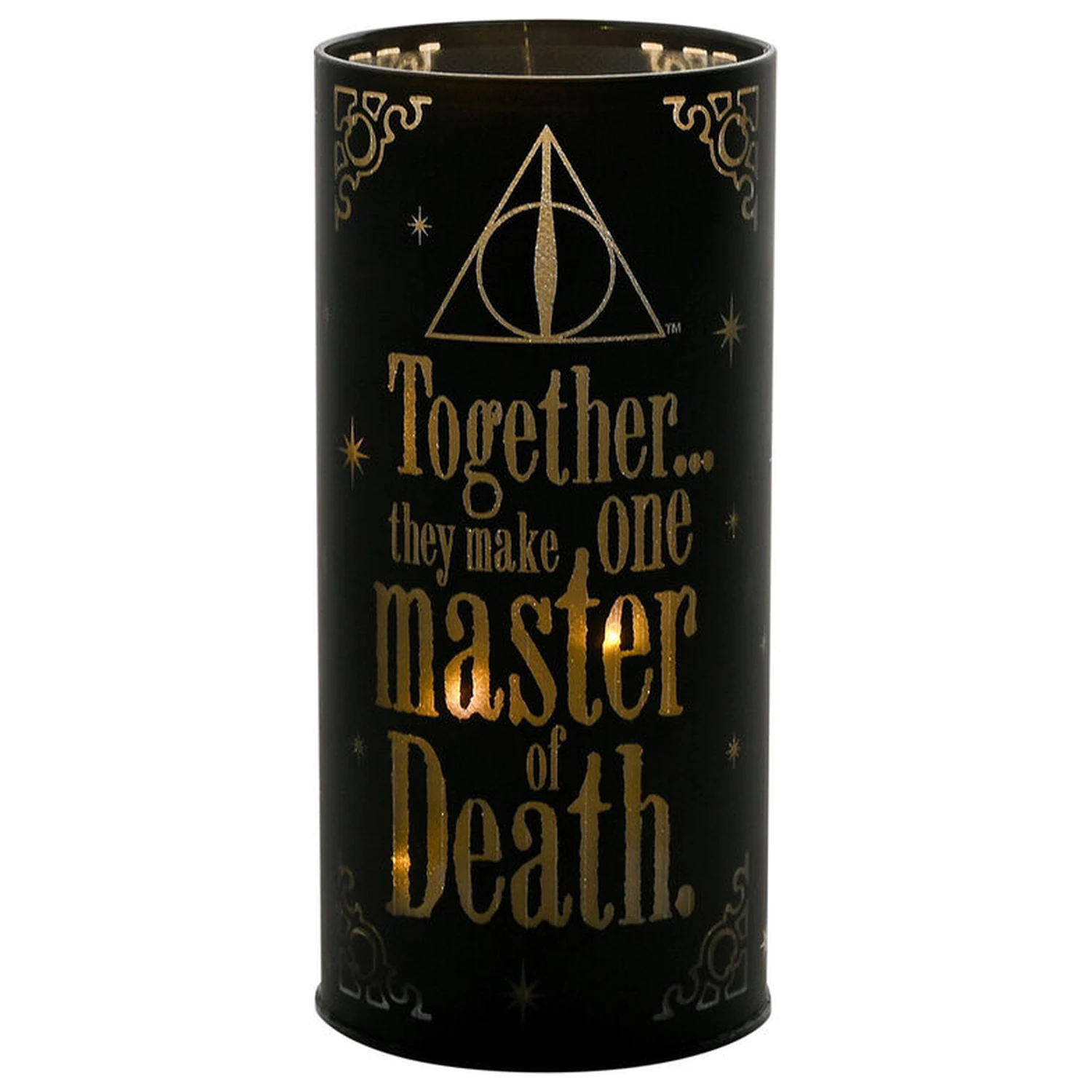 Harry Potter Dark Arts Deathly Hallows tub luminos poza produsului