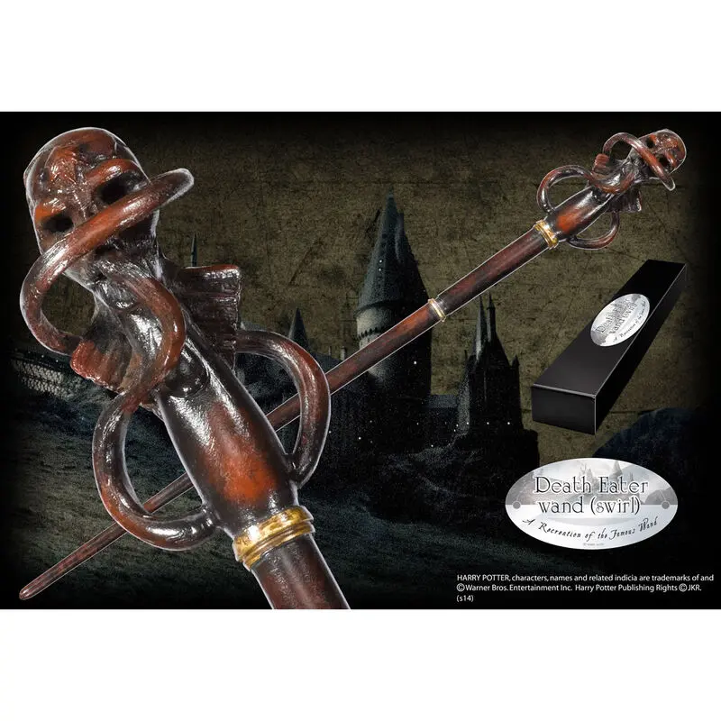 Bagheta Harry Potter Death Eater Swirl poza produsului