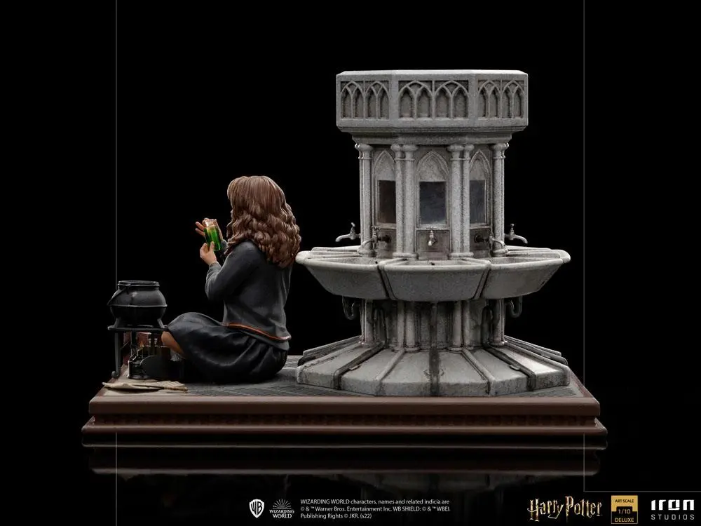 Harry Potter Deluxe Art Scale Statuie 1/10 Hermione Granger Polyjuice 14 cm poza produsului