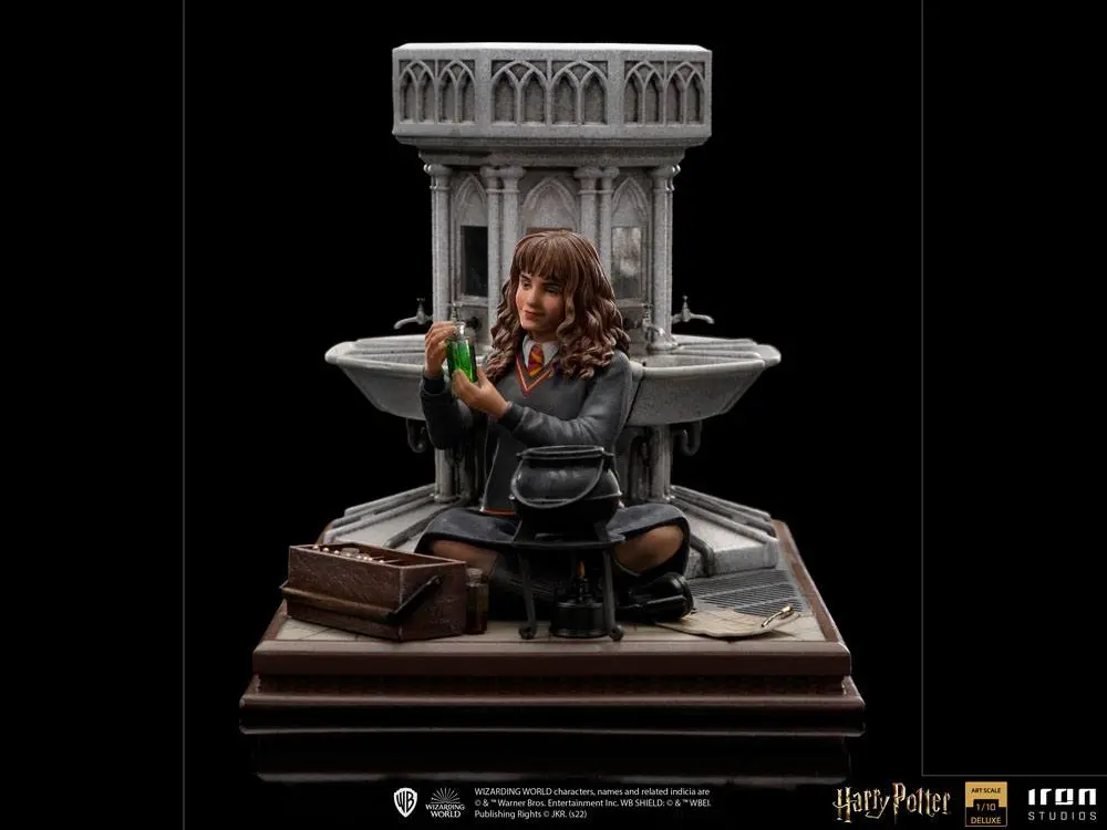 Harry Potter Deluxe Art Scale Statuie 1/10 Hermione Granger Polyjuice 14 cm poza produsului