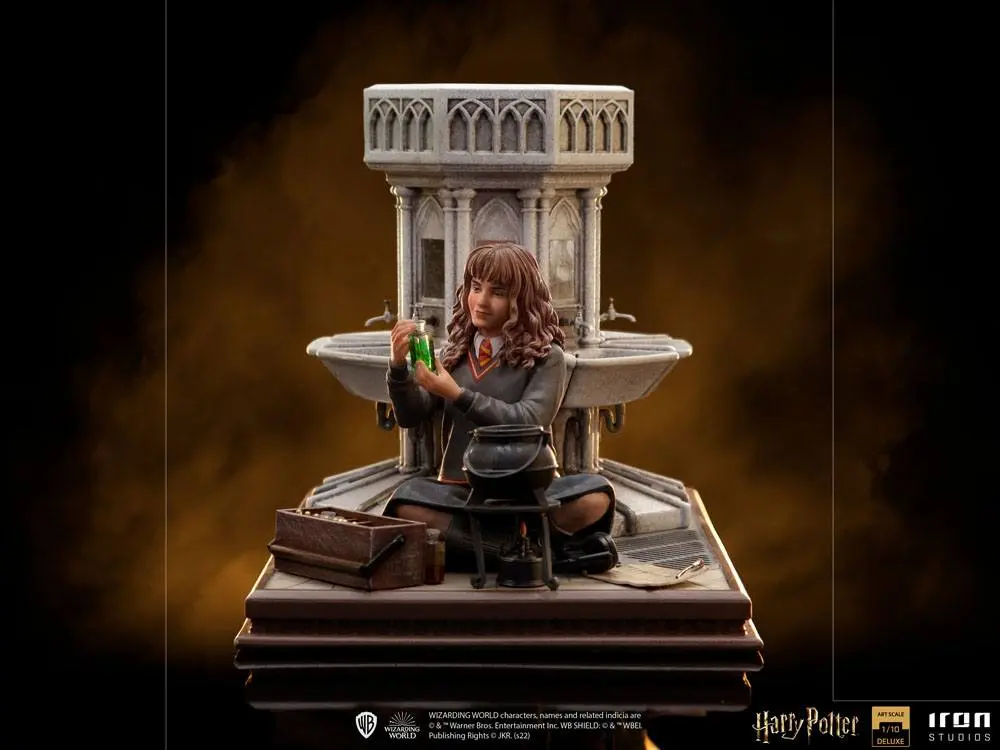 Harry Potter Deluxe Art Scale Statuie 1/10 Hermione Granger Polyjuice 14 cm poza produsului