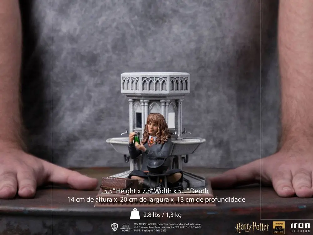 Harry Potter Deluxe Art Scale Statuie 1/10 Hermione Granger Polyjuice 14 cm poza produsului