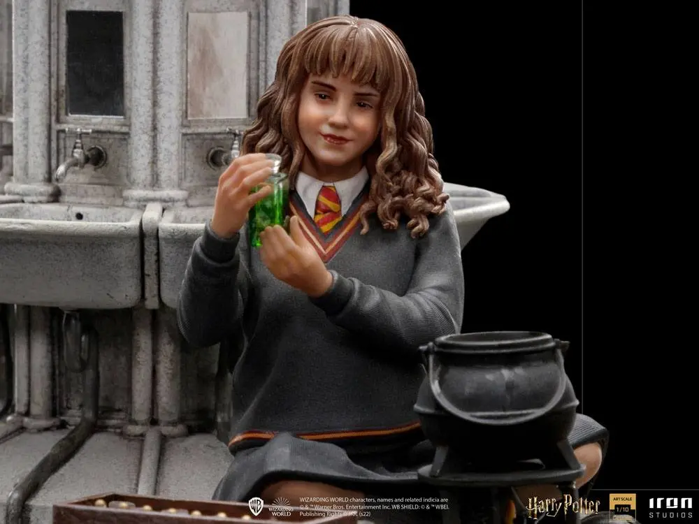 Harry Potter Deluxe Art Scale Statuie 1/10 Hermione Granger Polyjuice 14 cm poza produsului