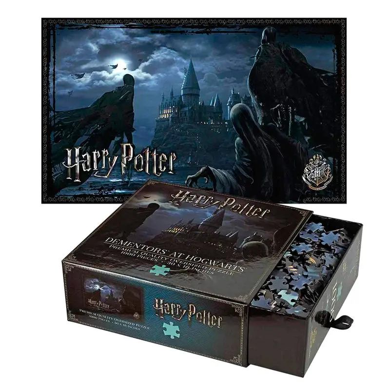 Harry Potter Puzzle tip Jigsaw Dementors at Hogwarts poza produsului