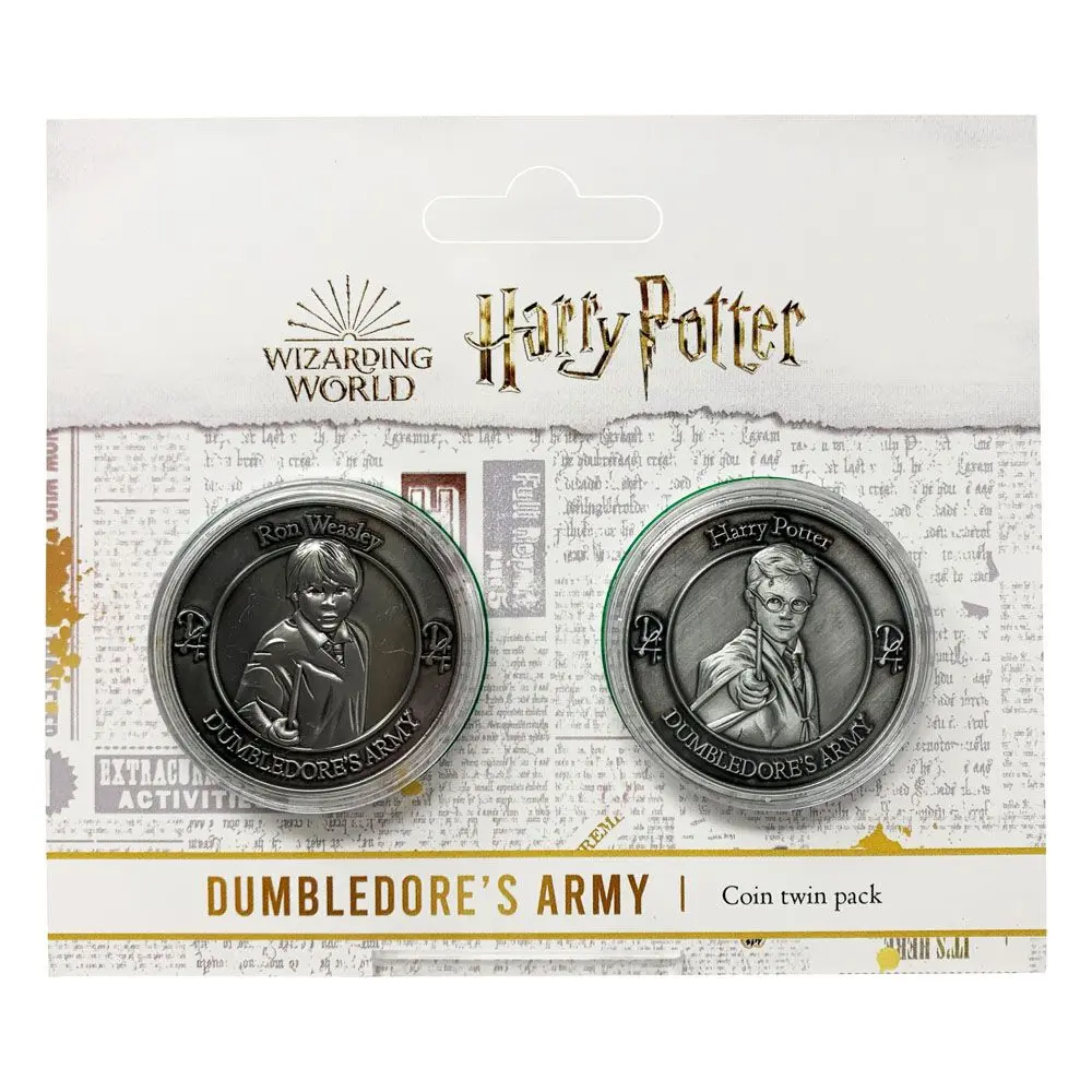 Moneda de colectie Harry Potter pachet de 2 Dumbledore's Army: Harry & Ron Limited Edition poza produsului