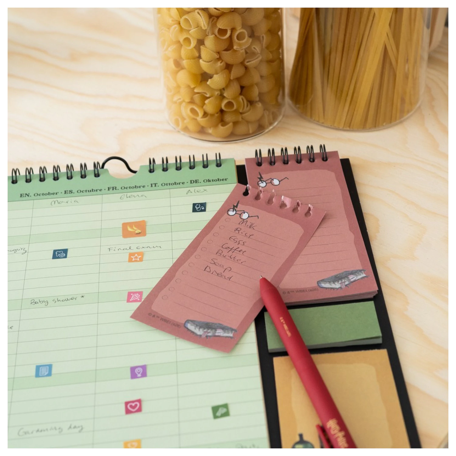 Harry Potter Planner de Perete 2026/27 30 x 34 cm poza produsului