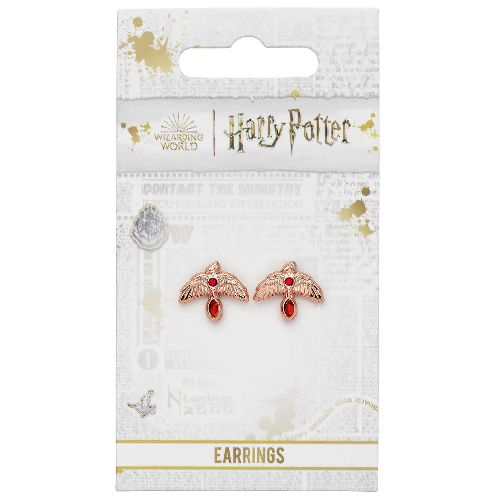 Cercei Harry Potter Fawkes Rose poza produsului