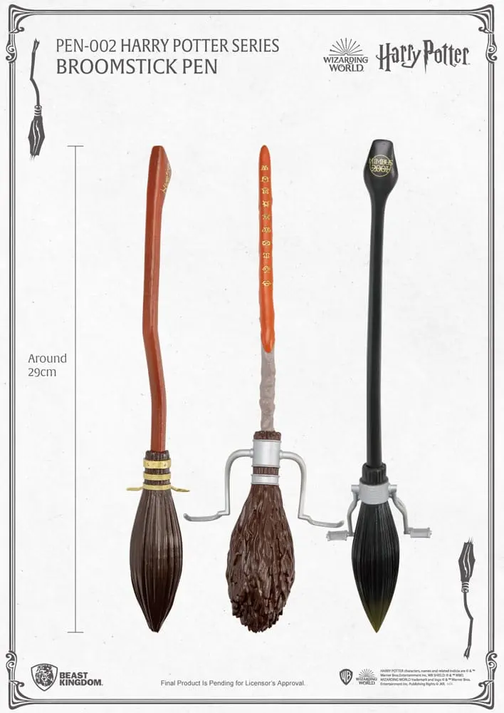Harry Potter Stilou Mătură Firebolt 29 cm poza produsului