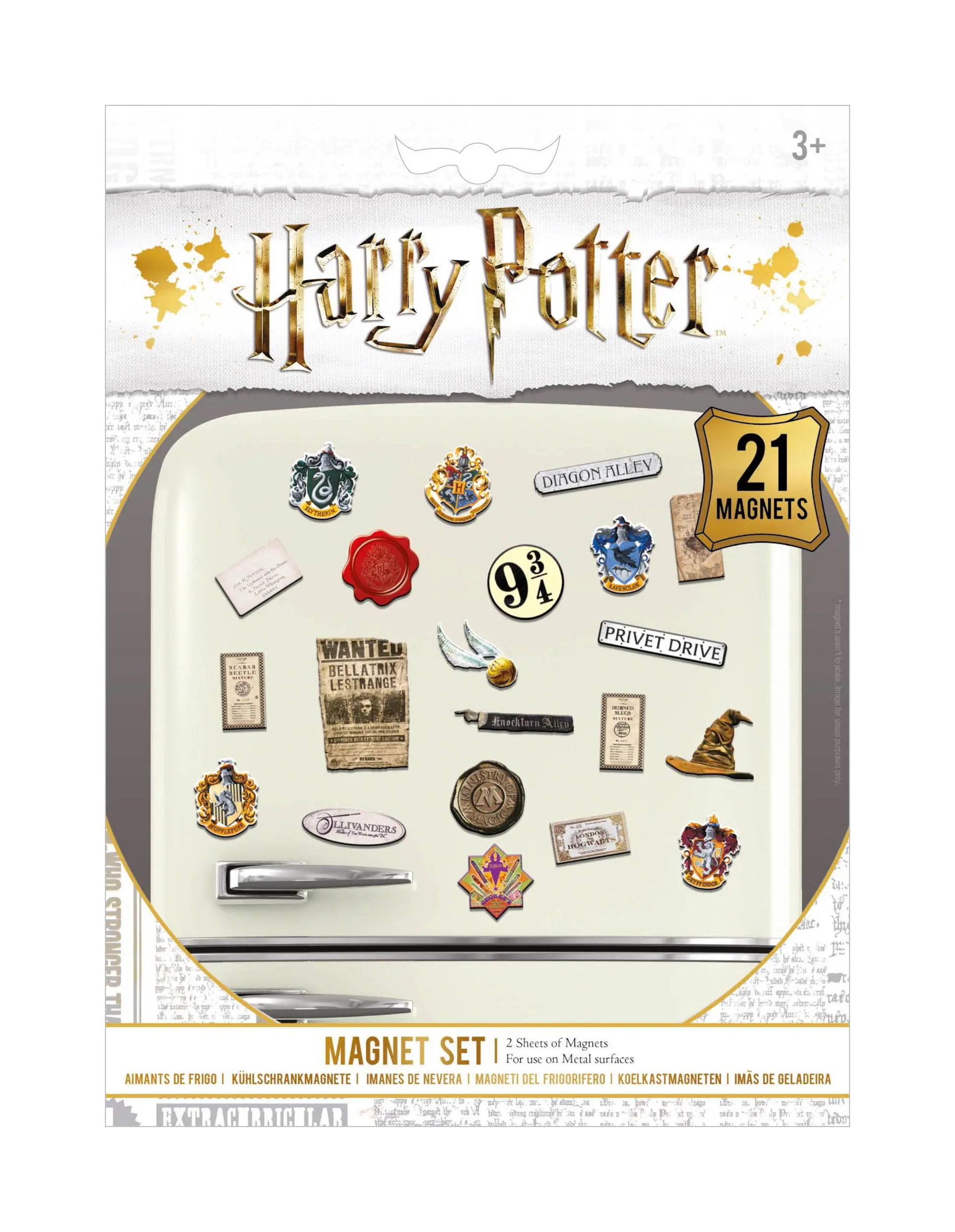 Harry Potter Magneți de frigider Vrăjitorie poza produsului