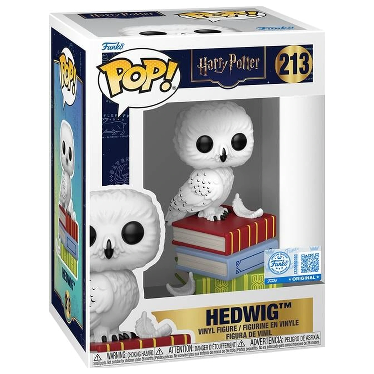 Figura Funko POP Harry Potter Hedwig on Books poza produsului
