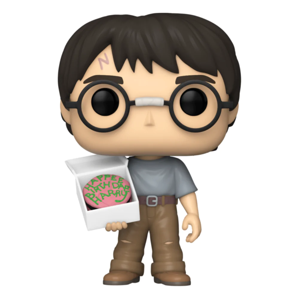 Harry Potter Funko POP! Movies Figurina Vinil Birthday Harry w/ Cake Exclusive Edition 9 cm poza produsului