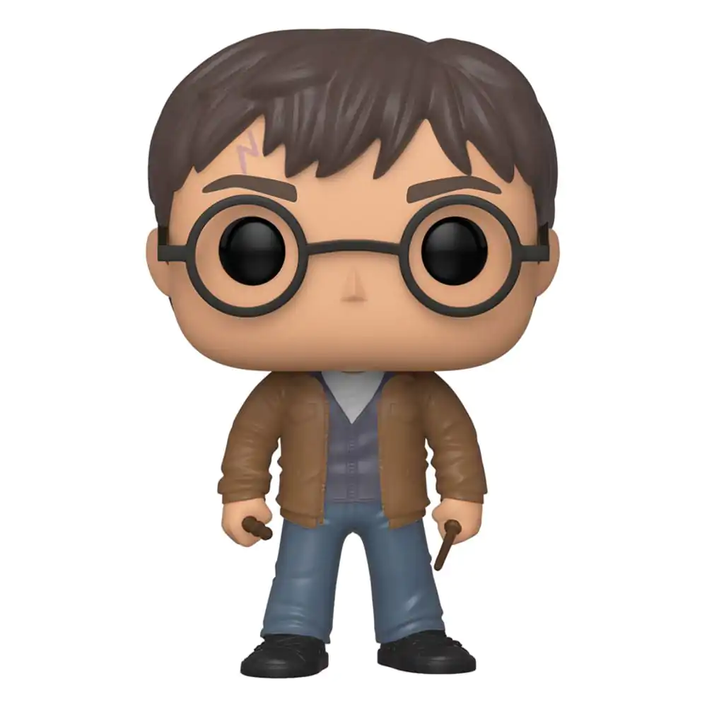 Harry Potter Funko POP! Movies Figurina Vinyl Harry cu 2 Baghete Exclusiv 9 cm poza produsului