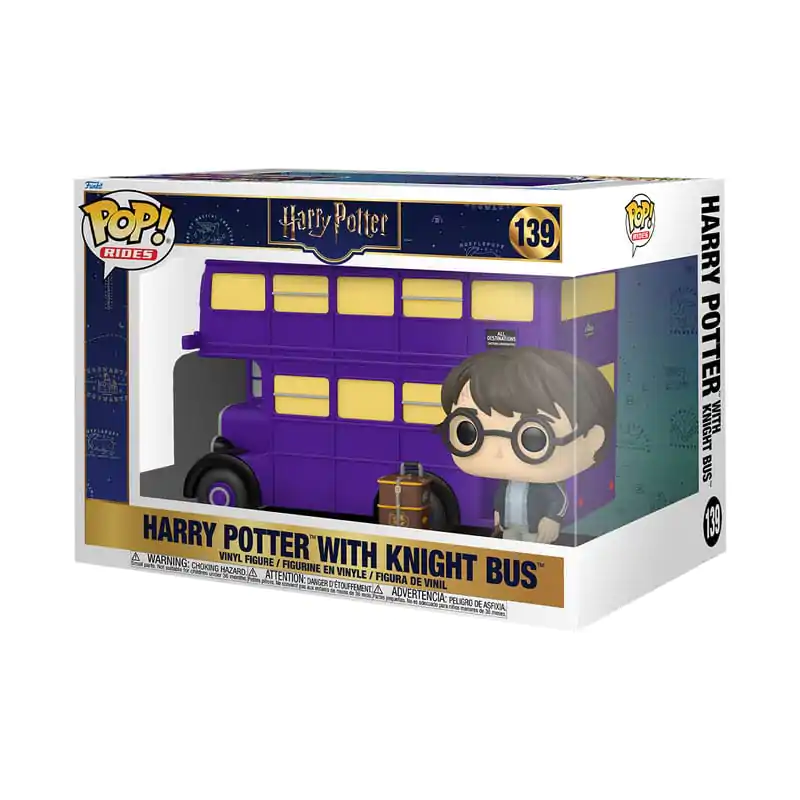 Harry Potter Funko POP! Rides Super Deluxe Figurina de vinil Knight Bus 15 cm poza produsului