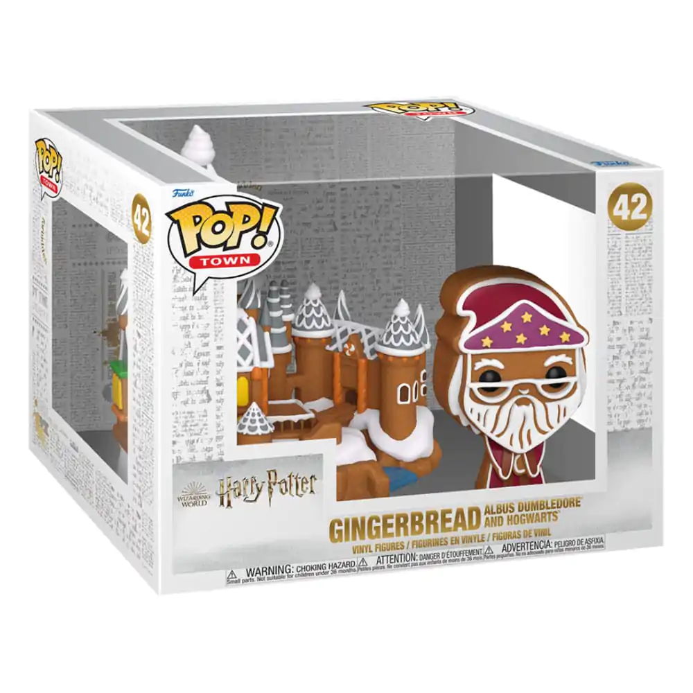 Harry Potter Funko POP! Town Figurina Vinyl Dumbledore & Hogwarts 9 cm poza produsului