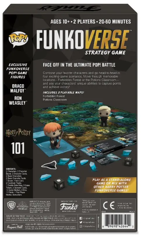Harry Potter Funkoverse Board Game 2 Character Expandalone Versiune Engleză poza produsului