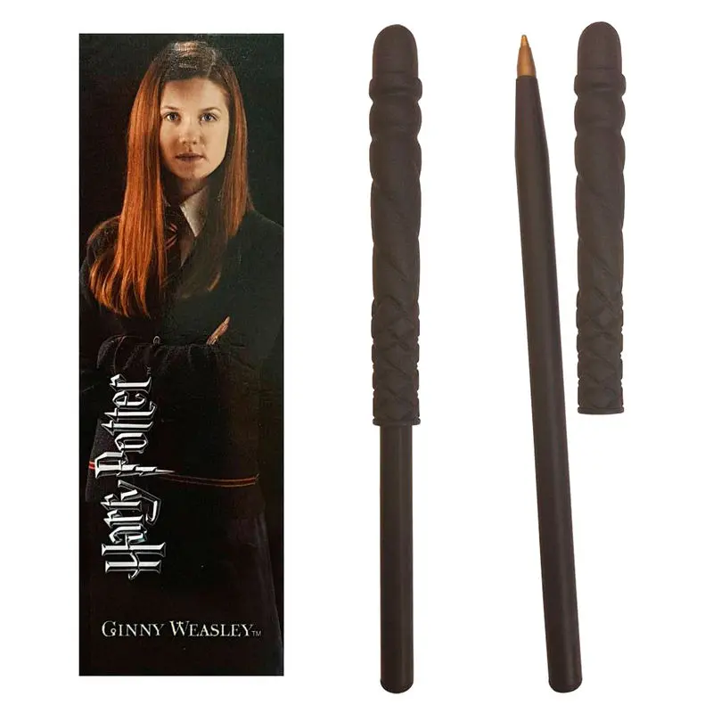 Harry Potter Ginny Weasley baghetă pandantiv și semn de carte poza produsului