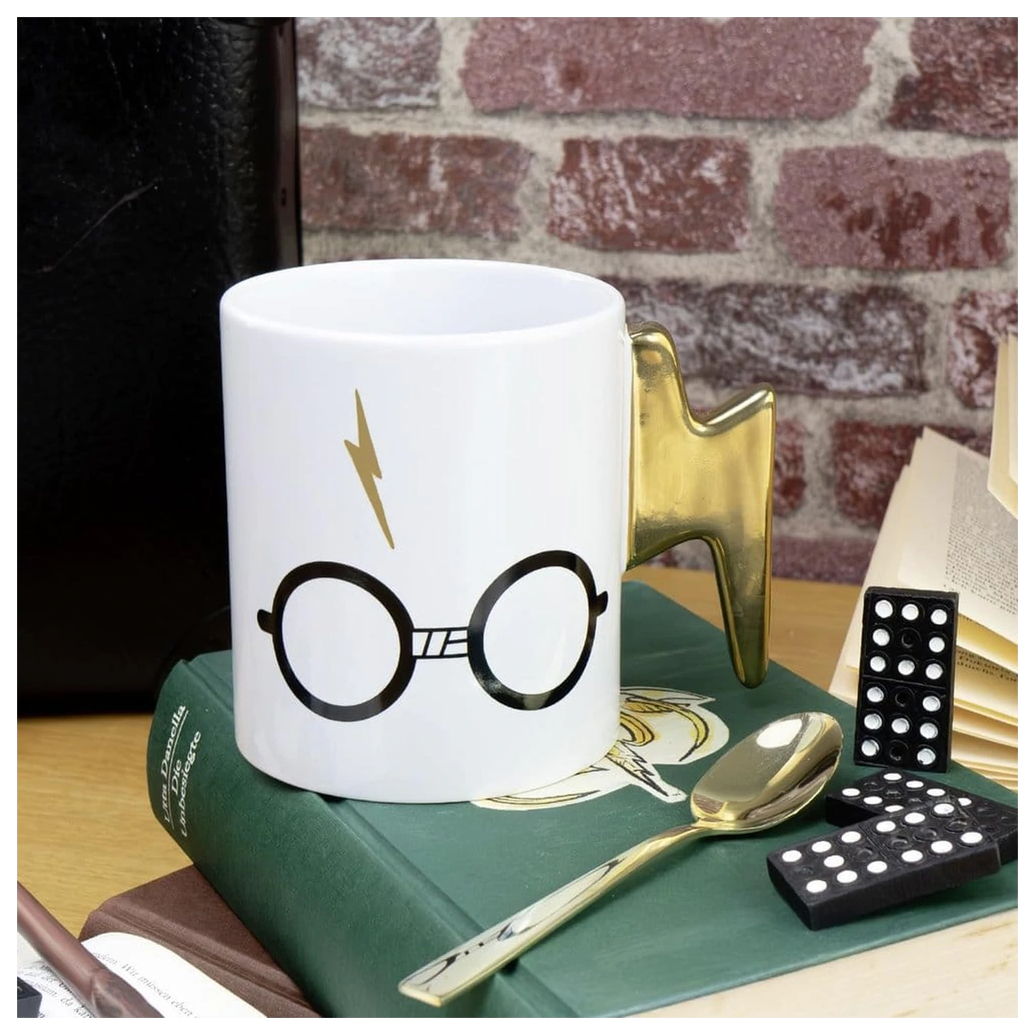 Harry Potter Pahar Tip Cană cu Mânere Fulger 460 ml poza produsului