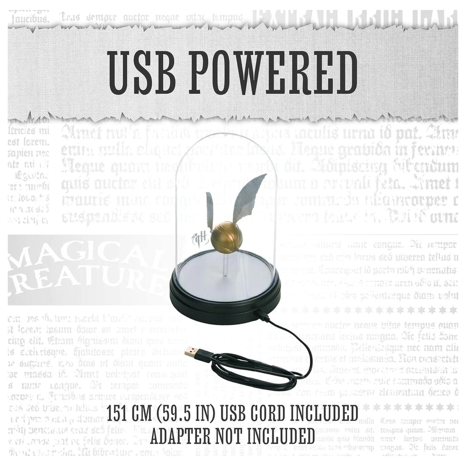 Harry Potter Golden Snitch Lampă poza produsului