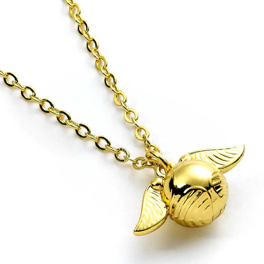 Colier Harry Potter Golden Snitch poza produsului