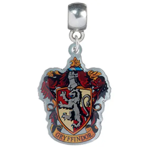 Harry Potter Charm Gryffindor Crest (placat argint) poza produsului