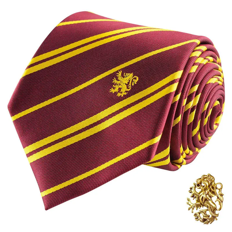 Harry Potter Cravată & Metal Pin Set Deluxe Cutie Gryffindor poza produsului