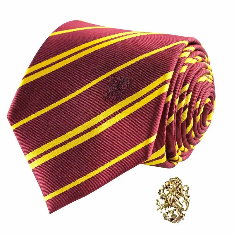 Harry Potter Cravată & Metal Pin Set Deluxe Cutie Gryffindor poza produsului