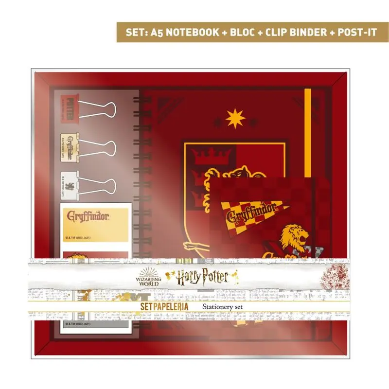 Harry Potter Set Papetărie Gryffindor poza produsului