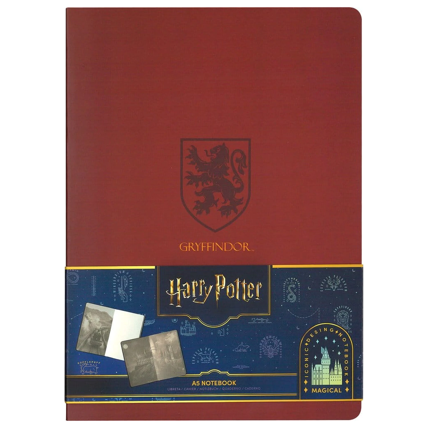 Harry Potter Carnet coperta moale Gryffindor 21 cm poza produsului