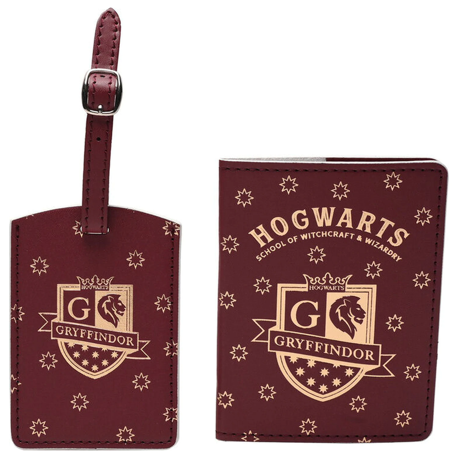 Harry Potter Gryffindor suport pasaport si eticheta bagaj poza produsului
