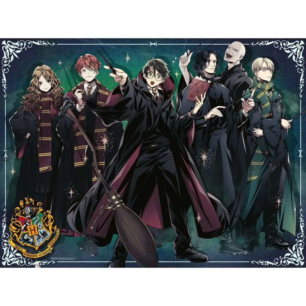 Harry Potter Jigsaw Puzzle Gryffindor vs. Slytherin (puzzle 1500 piese) poza produsului