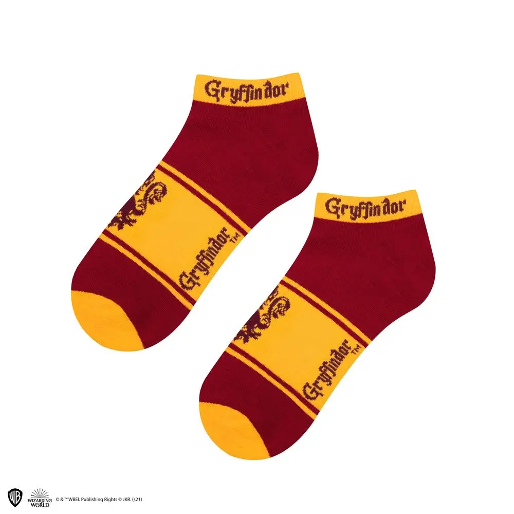 Șosete pentru gleznă Harry Potter 3-Pack Gryffindor poza produsului