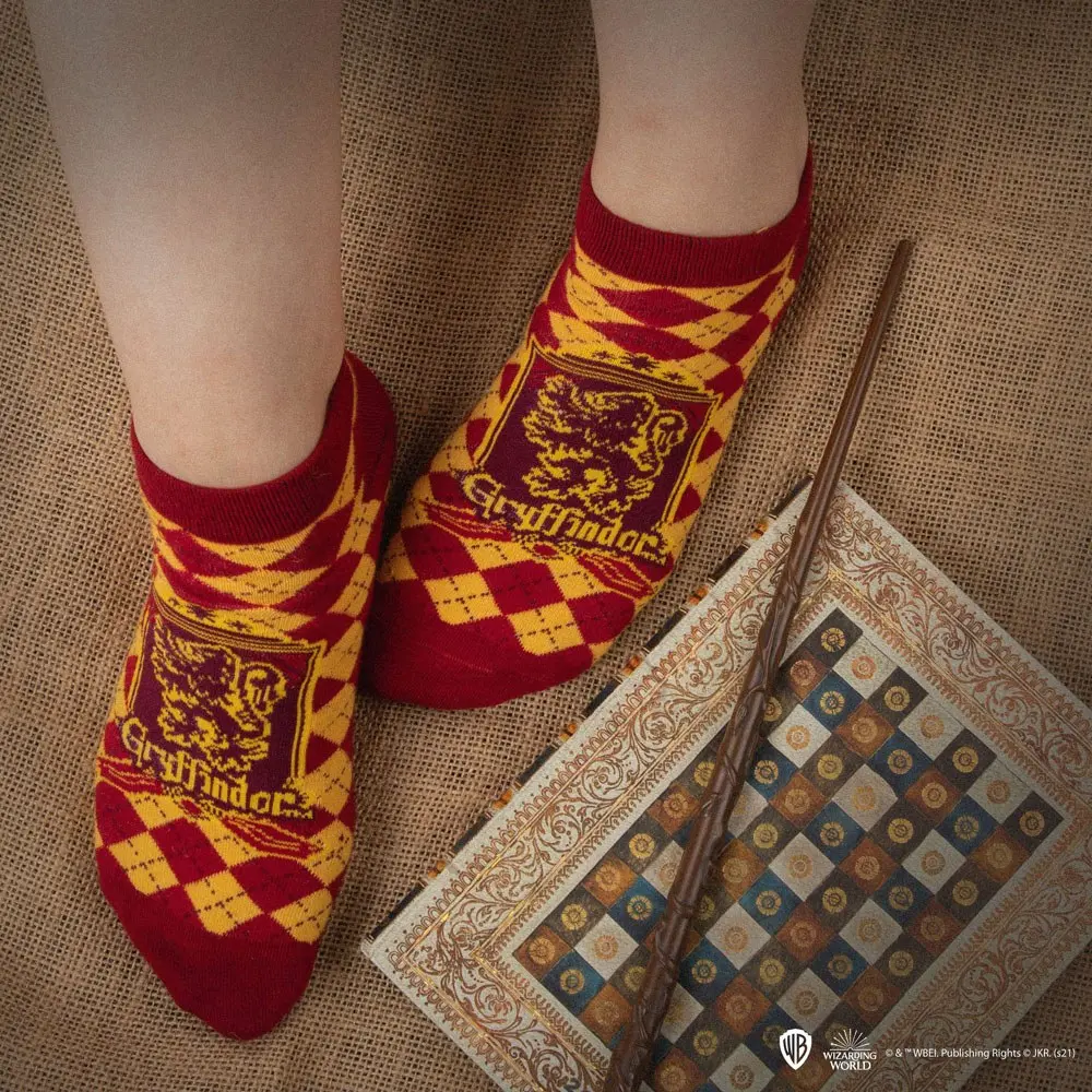 Șosete pentru gleznă Harry Potter 3-Pack Gryffindor poza produsului