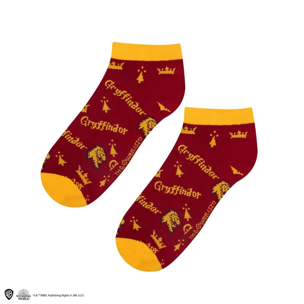 Șosete pentru gleznă Harry Potter 3-Pack Gryffindor poza produsului