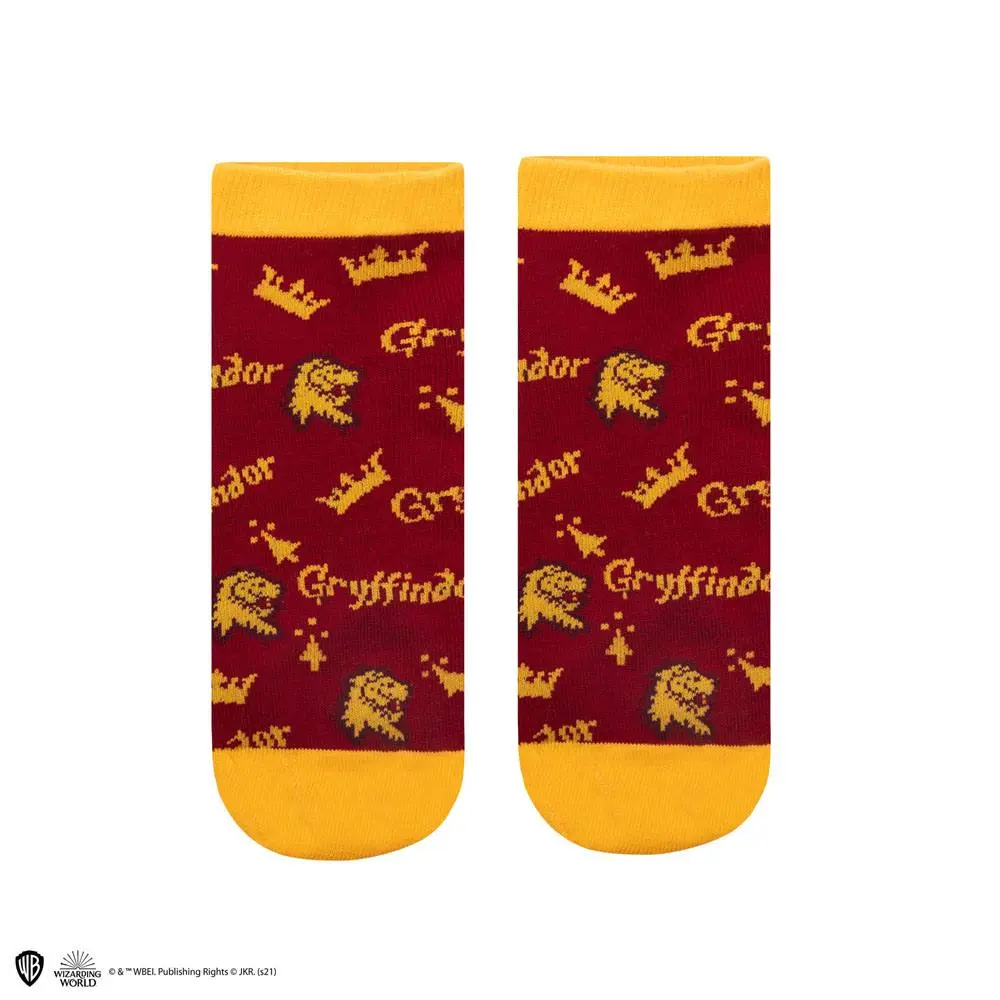 Șosete pentru gleznă Harry Potter 3-Pack Gryffindor poza produsului