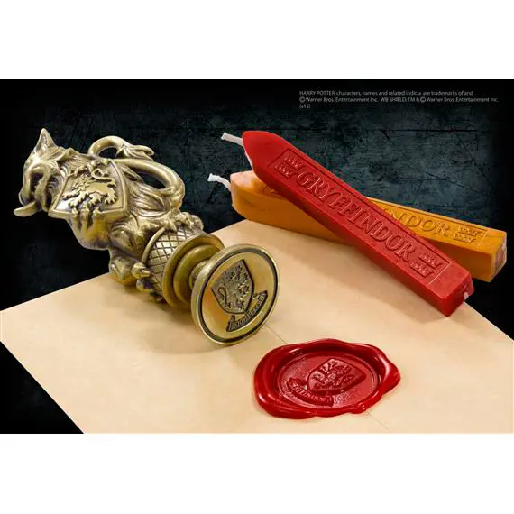 Harry Potter Sigiliu de ceara Gryffindor 10 cm poza produsului