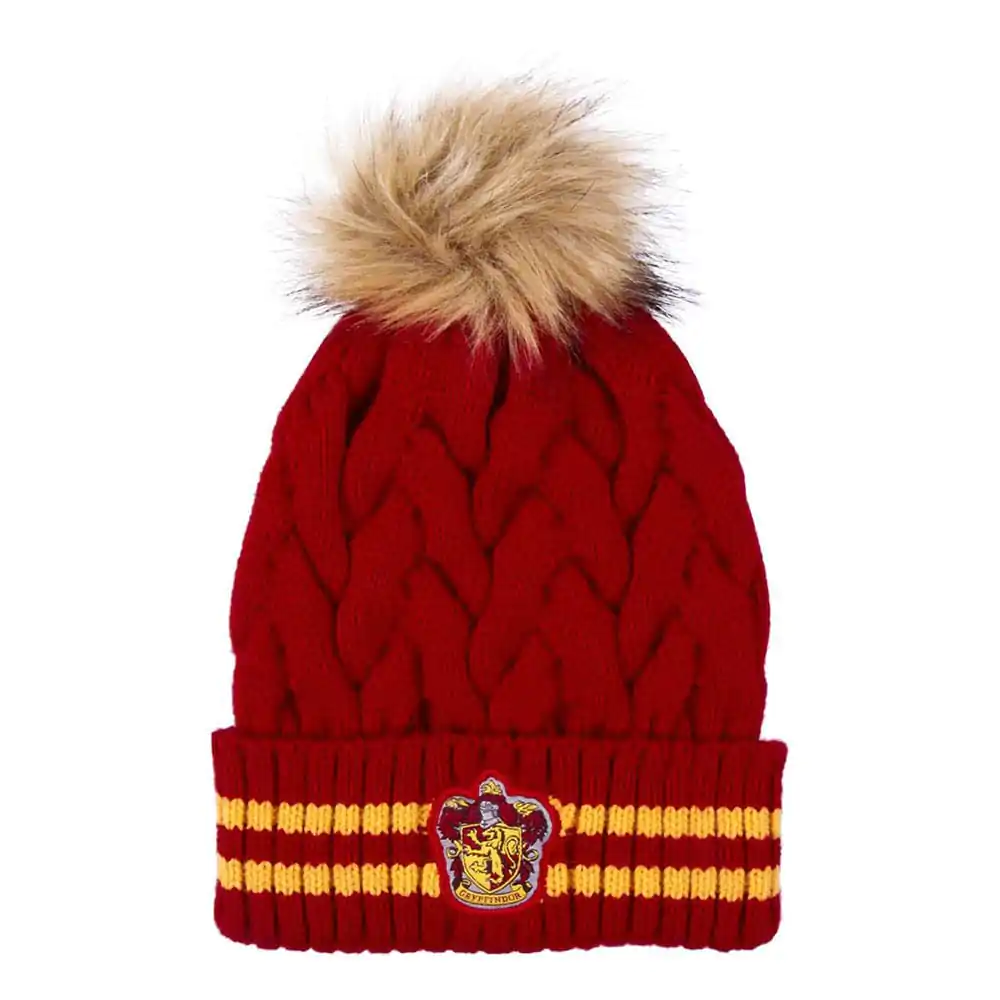 Căciulă cu ciucure Harry Potter Gryffindor Roșu Închis poza produsului