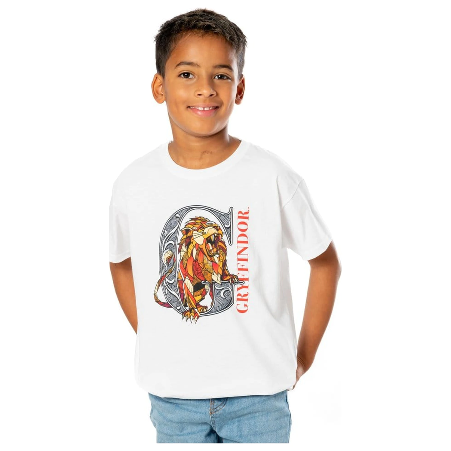Harry Potter Tricou pentru copii Gryffindor Mosaic Size 9-11 poza produsului