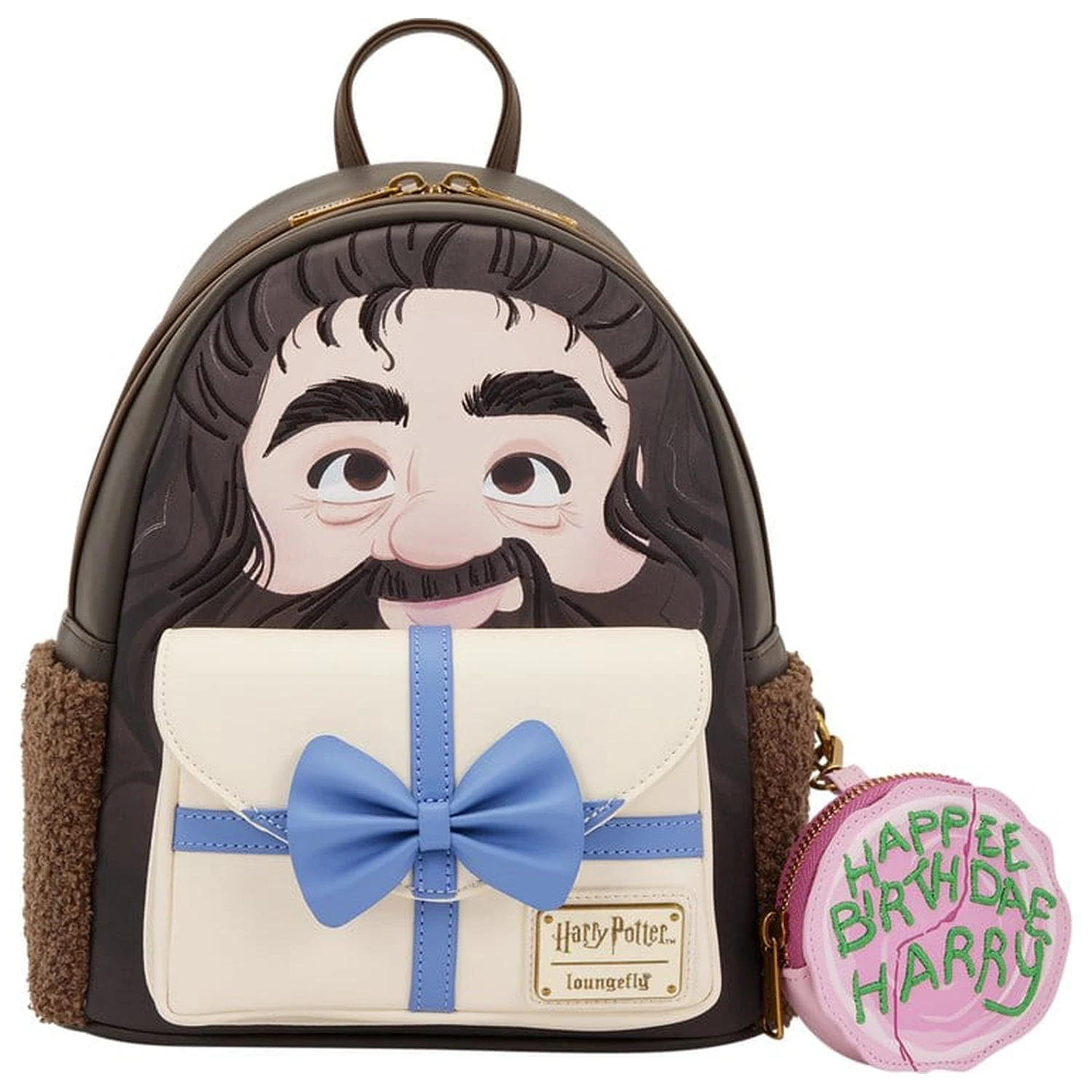 Harry Potter by Loungefly Mini Rucsac cu geanta pentru monede Hagrid Birthday Cake poza produsului