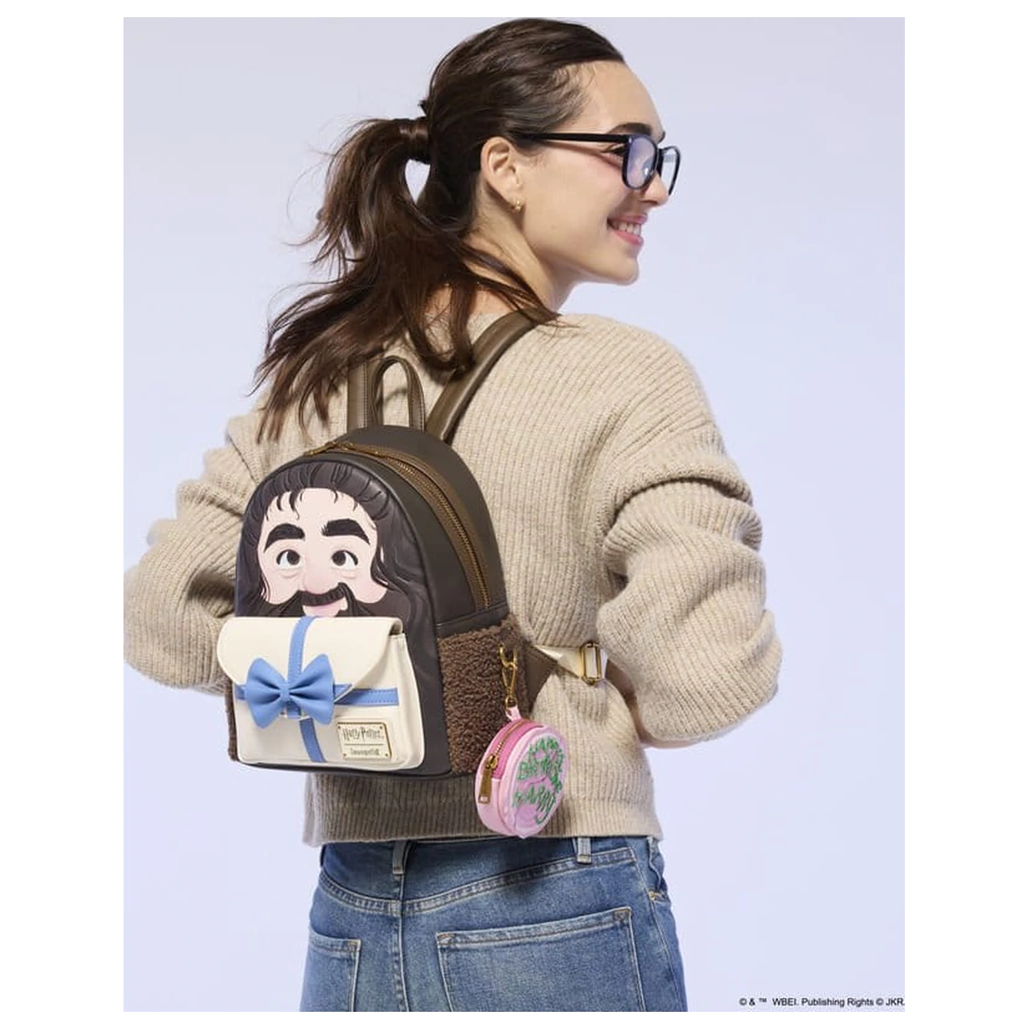 Harry Potter by Loungefly Mini Rucsac cu geanta pentru monede Hagrid Birthday Cake poza produsului