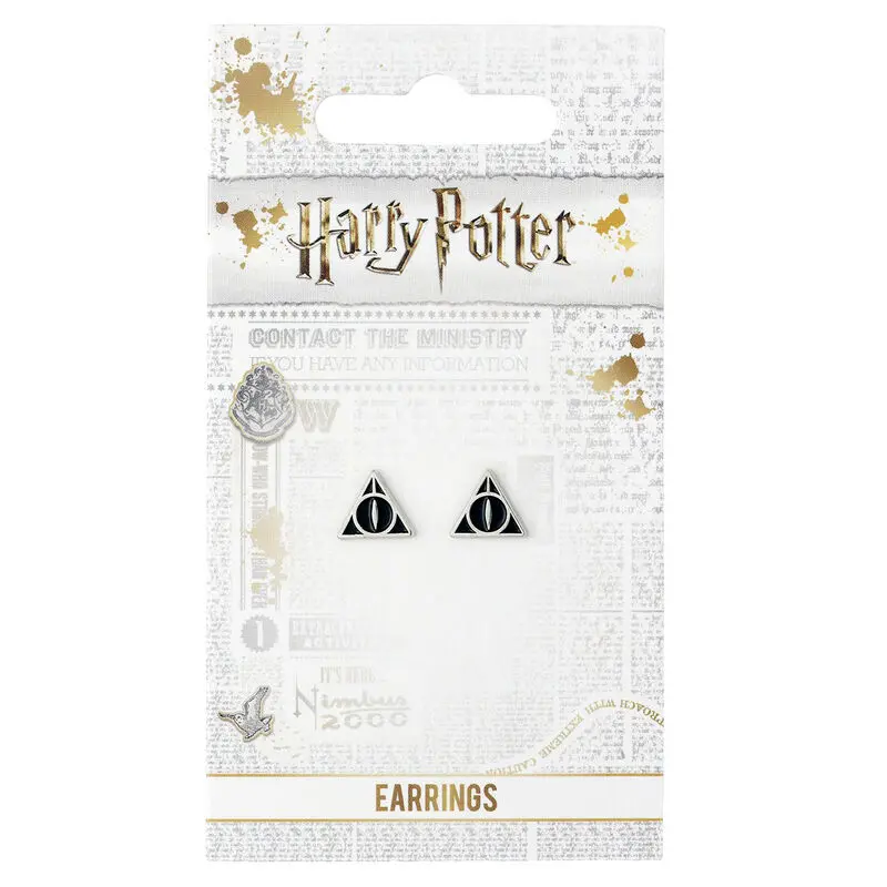 Cercei stud Harry Potter Deathly Hallows poza produsului