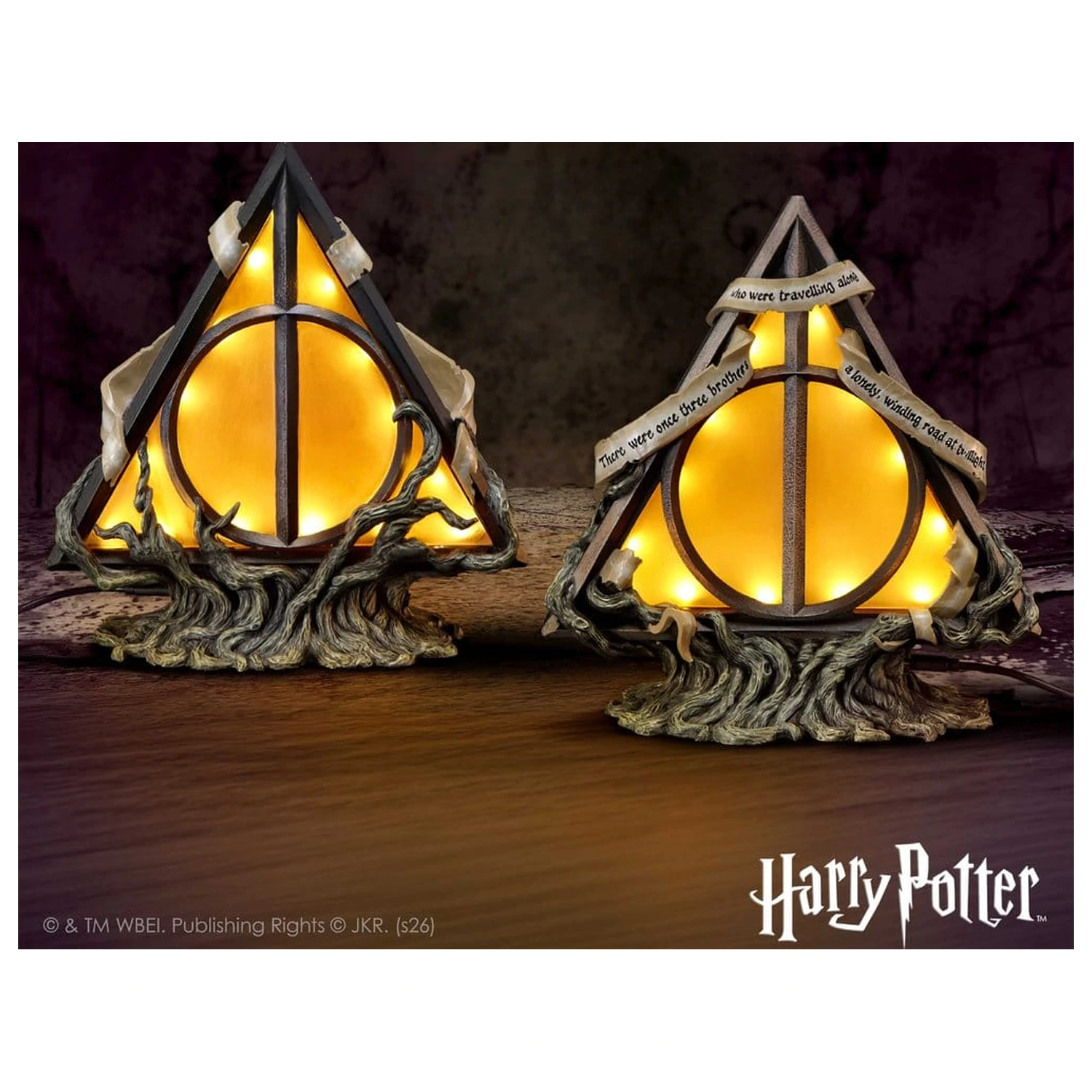 Harry Potter Lamp Deathly Hallows 22 cm poza produsului