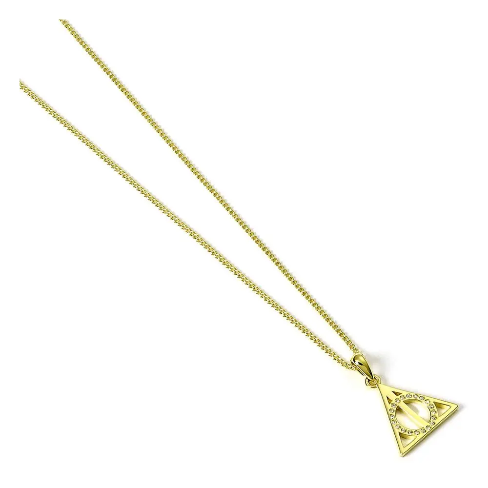 Harry Potter Colier Deathly Hallows (placat cu aur) poza produsului