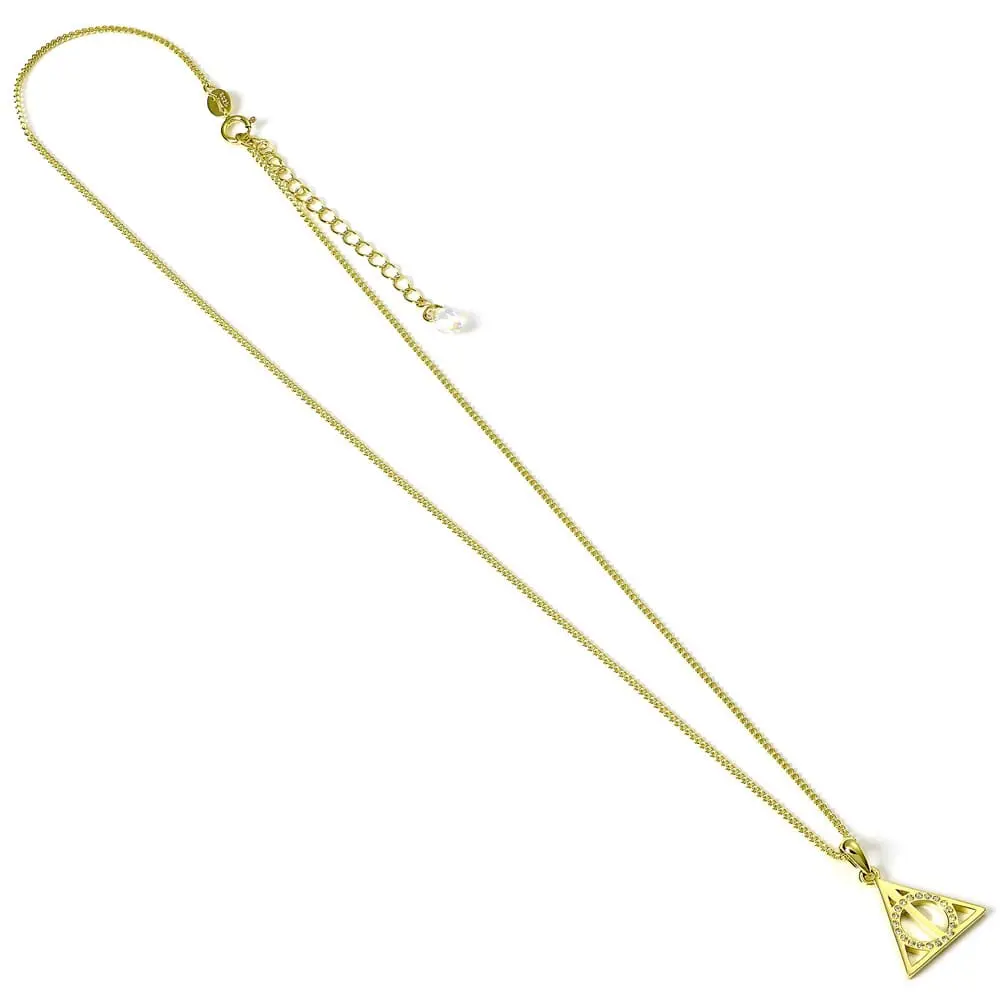 Harry Potter Colier Deathly Hallows (placat cu aur) poza produsului