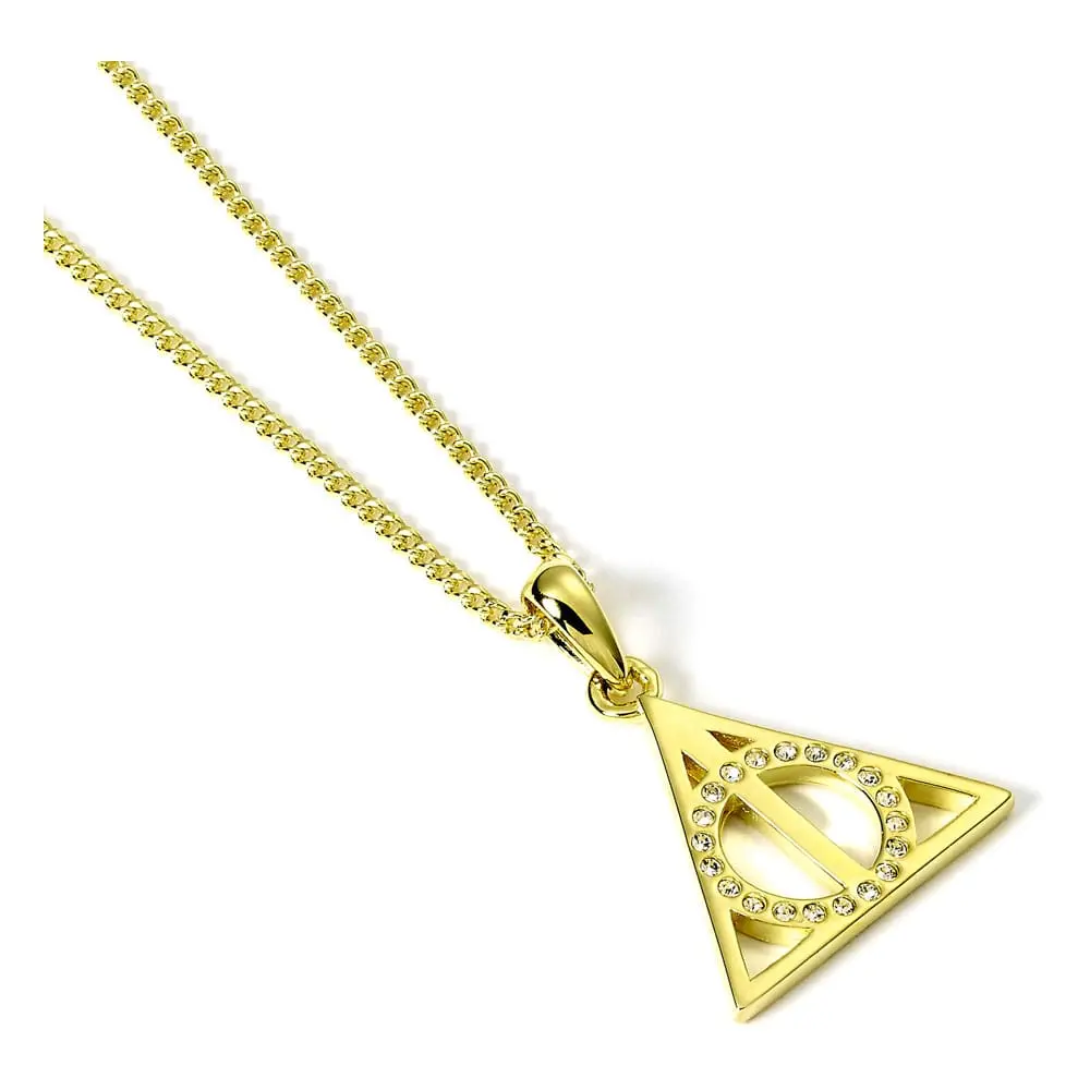 Harry Potter Colier Deathly Hallows (placat cu aur) poza produsului